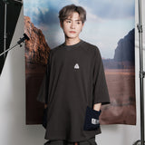 (EX349) Raglan Pockets Tee
