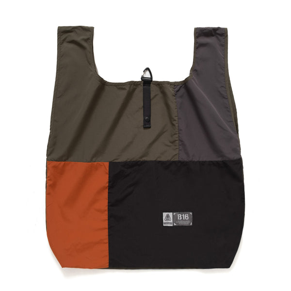 (EX353) Packable Colorblock Tote Bag