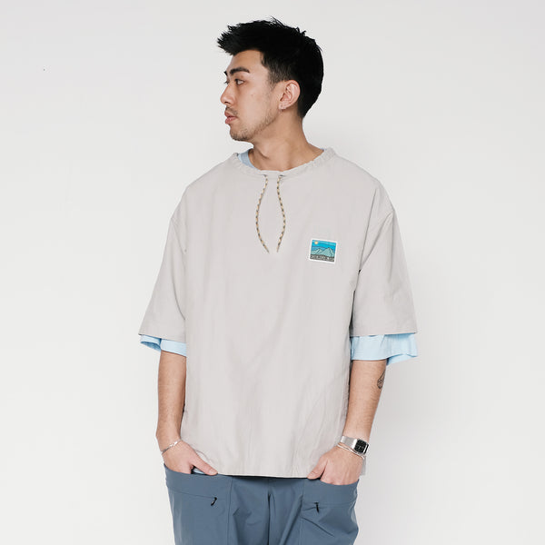 (TP920) Camping Drawstrings Tech Tee