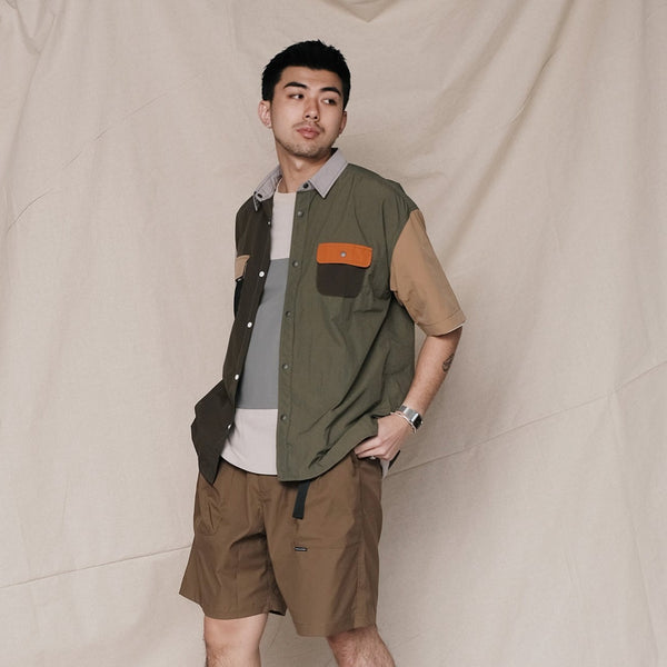(ST261) Outdoor Crazy Color Shirt
