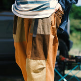(PT316) Patchwork Pants