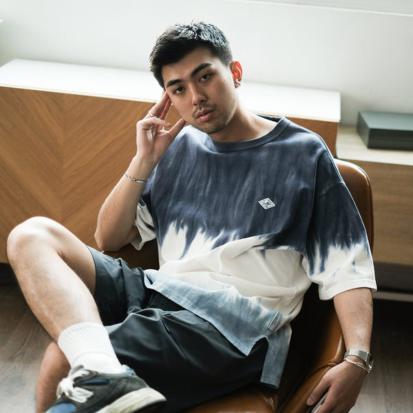 (TP978) Tie Dye Oversize Tee