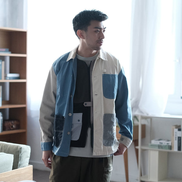 (JK312) Crazy Patchwork Jacket
