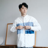 (ST199) Patchwork Shirt