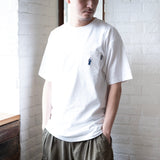 (ZT1079) HK Movie Club Embroidery Pocket Tee