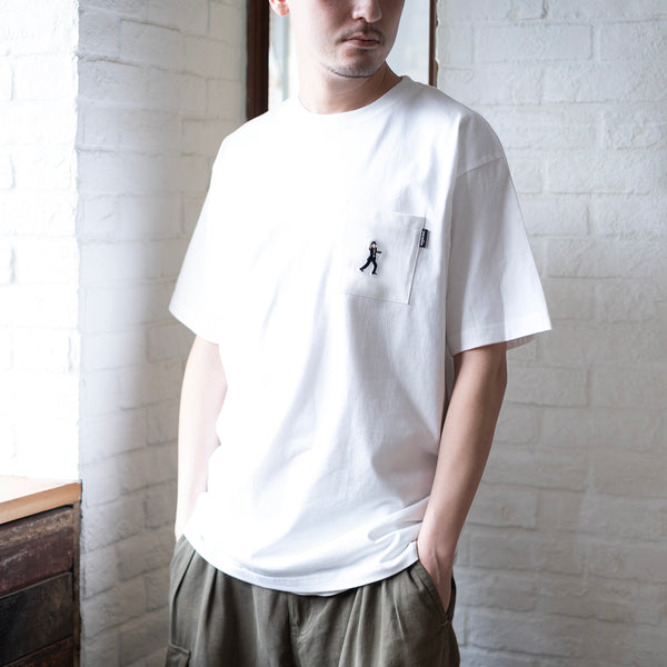 (ZT1078) HK Movie Club Embroidery Pocket Tee