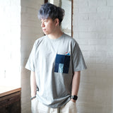 (ZT1082) Fuji Mount Embroidery Kendo Mix Pocket Tee