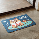 (AA473) Let's Go To Onsen Bathroom Carpet