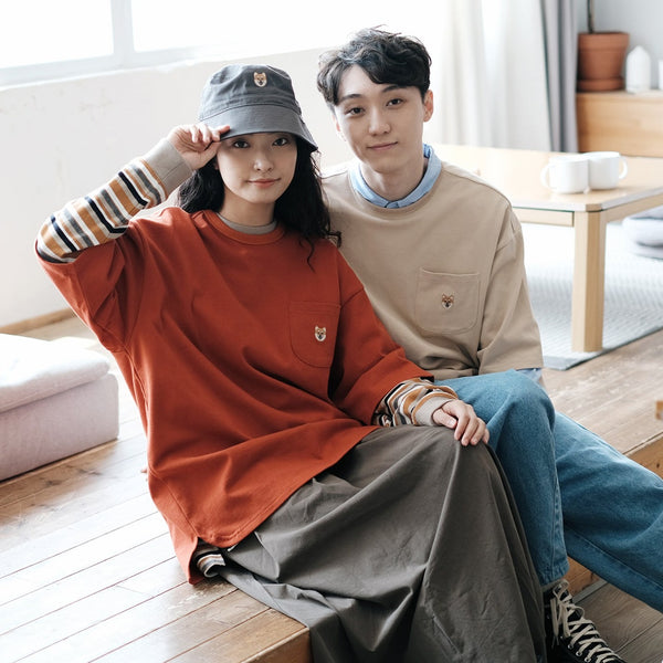 (TP775) Embroidery Pocket Tee