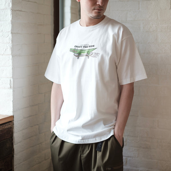 (ZT1066) Enjoy the Ride Skate Graphic Tee