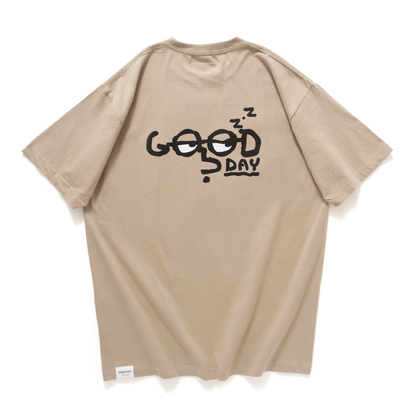 (ZT1083) Sleepy Eyes Graphic Tee