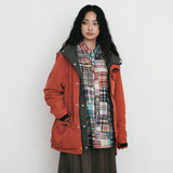 (JK257) Colorblock Two Face Jacket