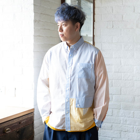 (TP905) Color Strap Pocket Tee