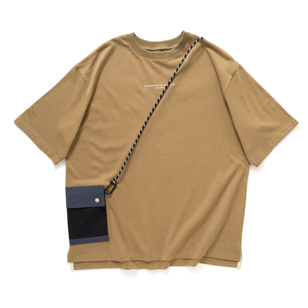 (TP970) Drawstrings Sacoche Tee