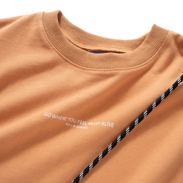 (TP970) Drawstrings Sacoche Tee