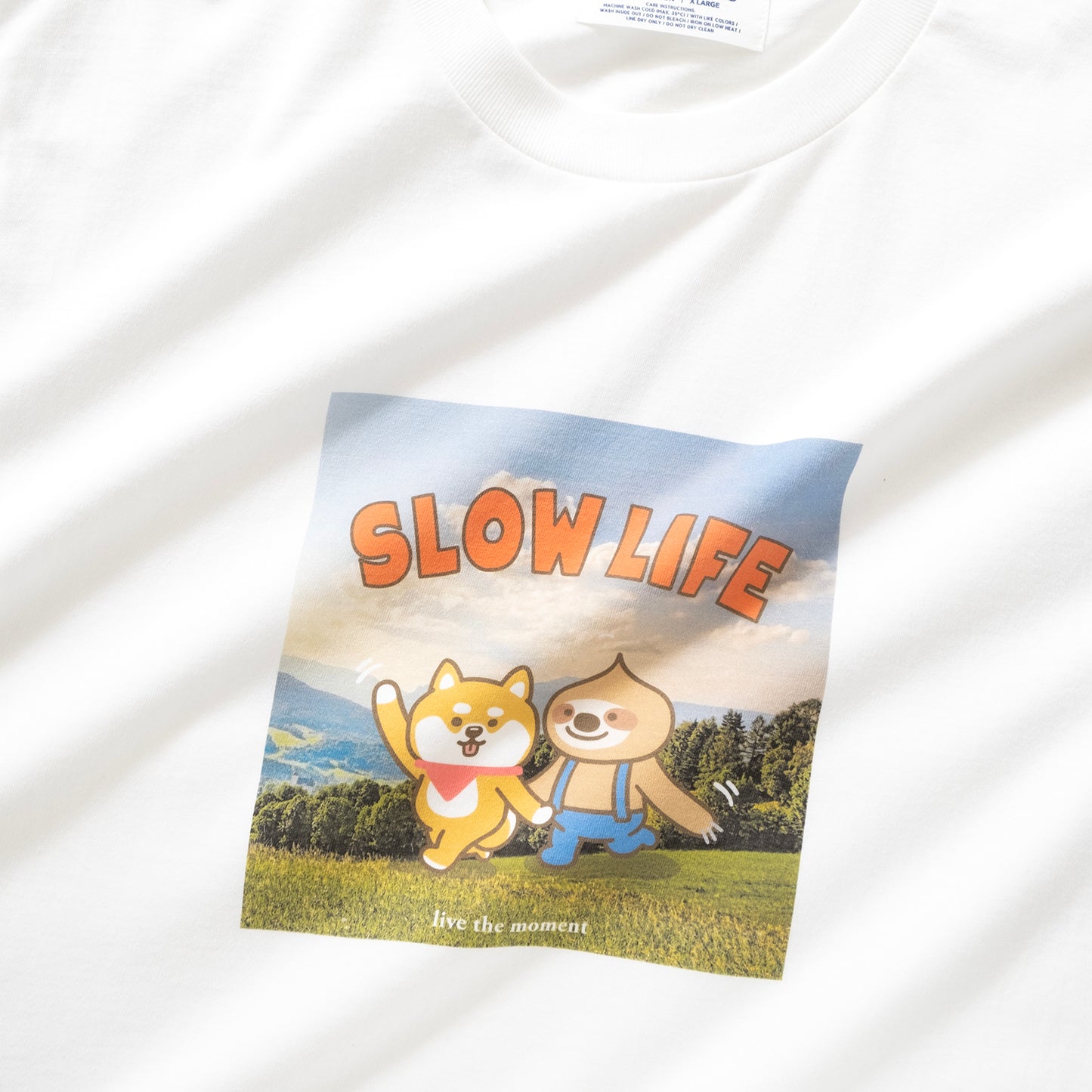 (ZT1119) Slow Life 相片印花 Tee