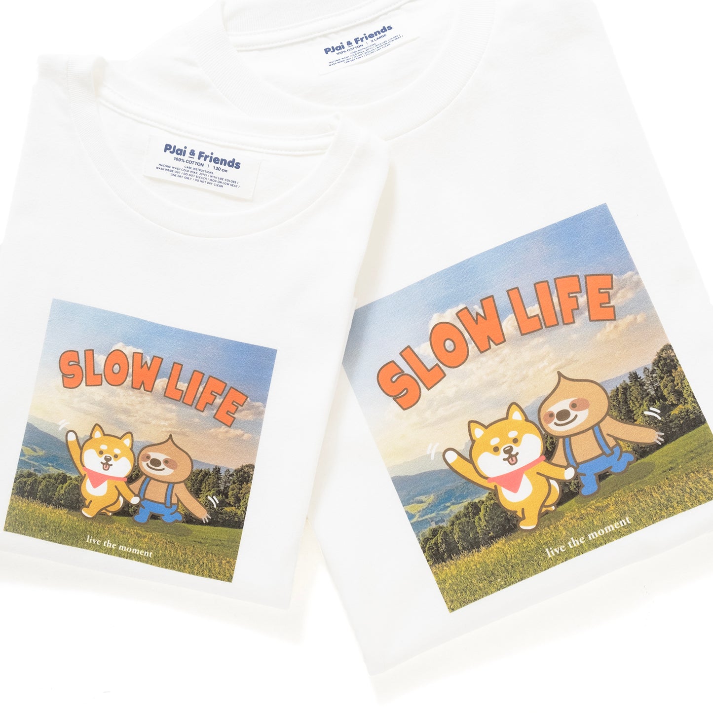 (ZT1119) Slow Life 相片印花 Tee