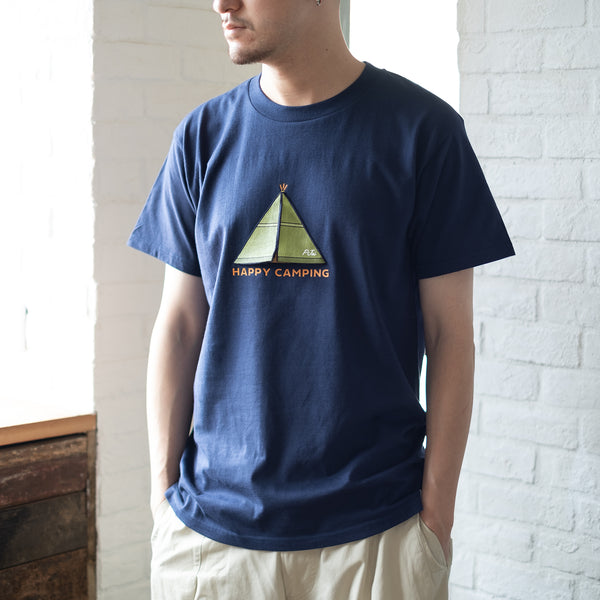 (ZT895) Happy Camping Graphic Tee