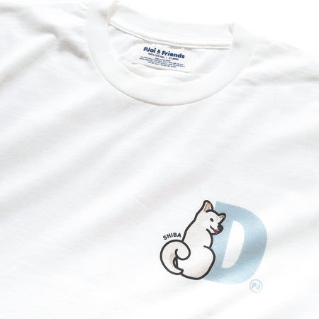 (EMT102) Make Your Own White B.Shorthair Cat Graphic Tee