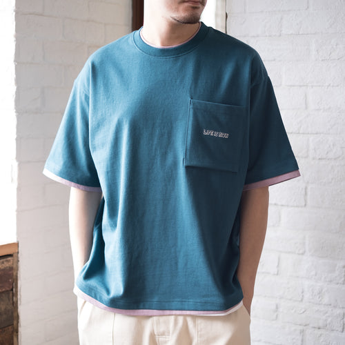 (TP520) Triple Layer Embroidery Pocket Tee