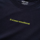 (ZT928) It's Been Emotional Embroidery Tee