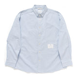 (YS230) Loose Fit Double Pocket Shirt