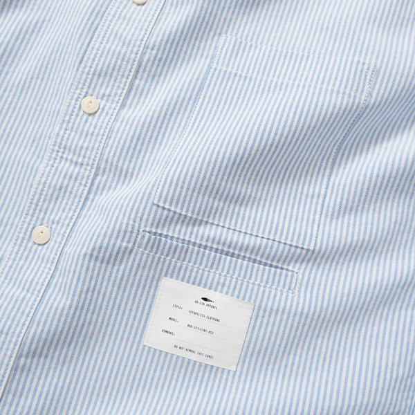 (YS230) Loose Fit Double Pocket Shirt