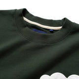 (SW318) Beer Graphic Stitching Sweater