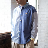 (ST178) Colorblock Shirt