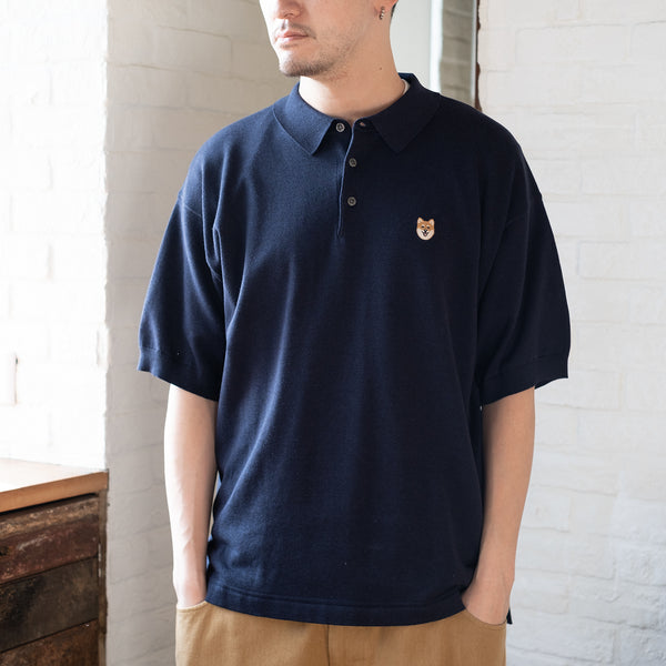 (KN057) Knitted Polo Tee