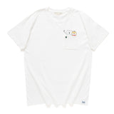 (EX406) Snap Button Pocket Tee