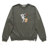 (EX407) Free Hug Graphic Print Sweater