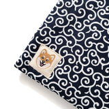 (YA465) Pattern Padding Scarf