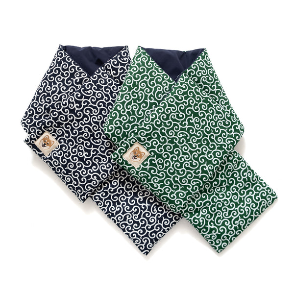(YA465) Pattern Padding Scarf