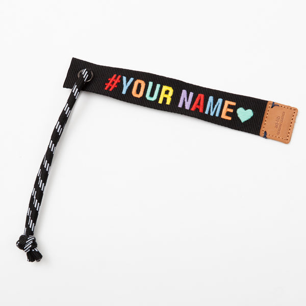 (EMA002) Make Your Own Message Luggage Tag - Rainbow Color