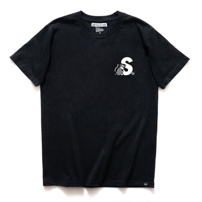 (EMT052) 自訂字母史納莎圖案Tee