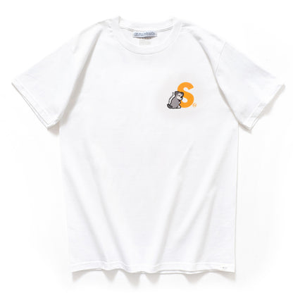 (EMT052) 自訂字母史納莎圖案Tee