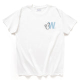 (EMT068) Make Your Own White Cat Graphic Tee