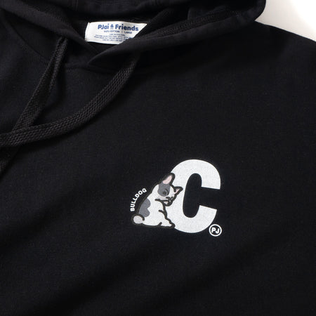 (EMW064) Make Your Own Black Cat Graphic Hoodie