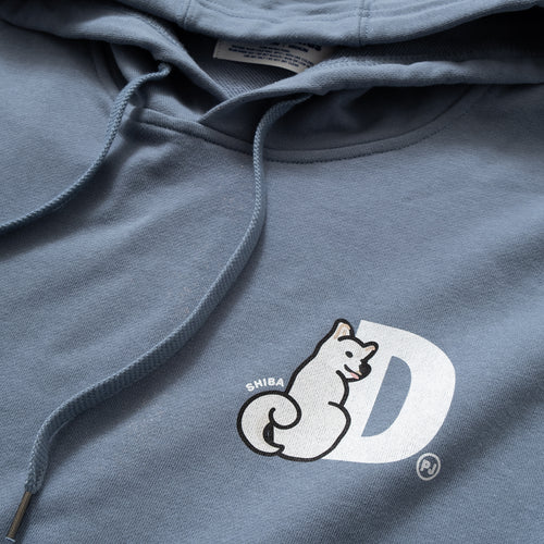 (EMW063) Make Your Own White Shiba Graphic Hoodie