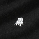 (EX273) Black Denim Patchwork Shirt