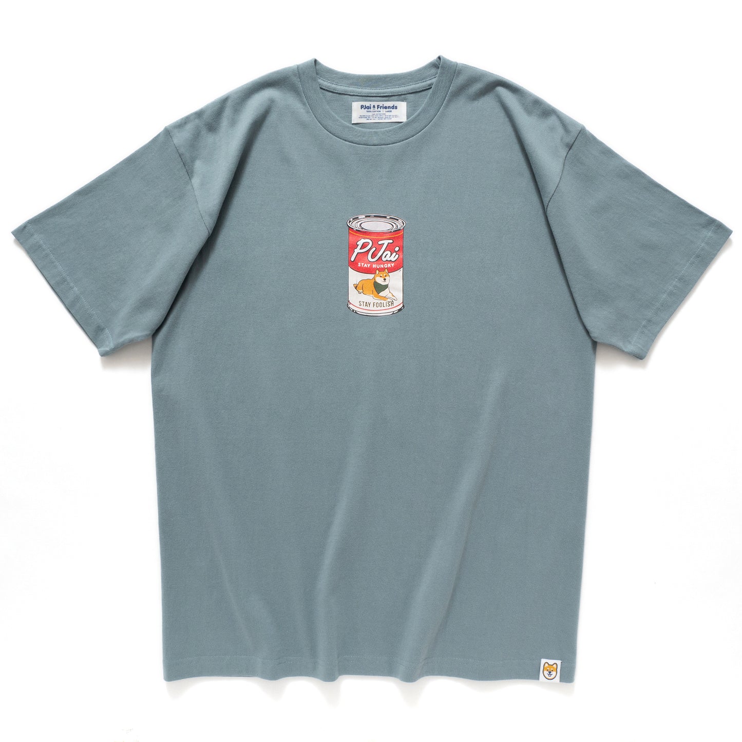 (ZT704) P仔罐頭湯圖案Tee