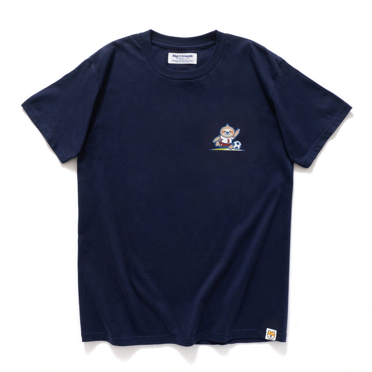 (EMT106) 自訂號碼Evan足球圖案Tee