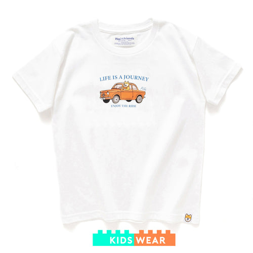 (ZT838) Kids Life is a Journey Graphic Tee