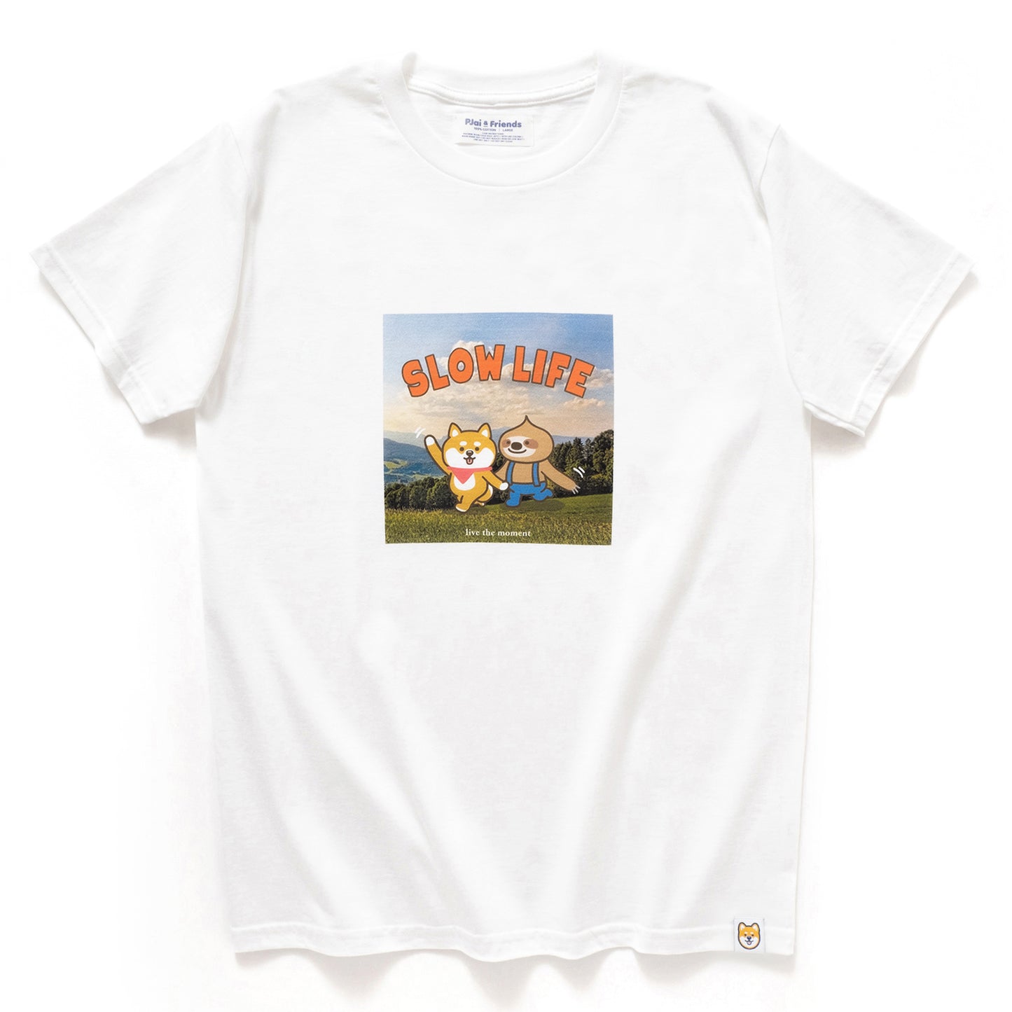 (ZT1119) Slow Life 相片印花 Tee