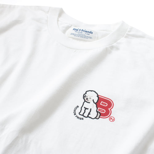 (EMT091) MYO Bichon Frise College Graphic Tee