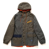 (JK257) Colorblock Two Face Jacket
