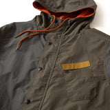 (JK257) Colorblock Two Face Jacket