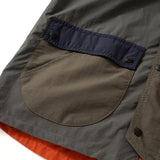 (JK257) Colorblock Two Face Jacket