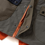 (JK257) Colorblock Two Face Jacket